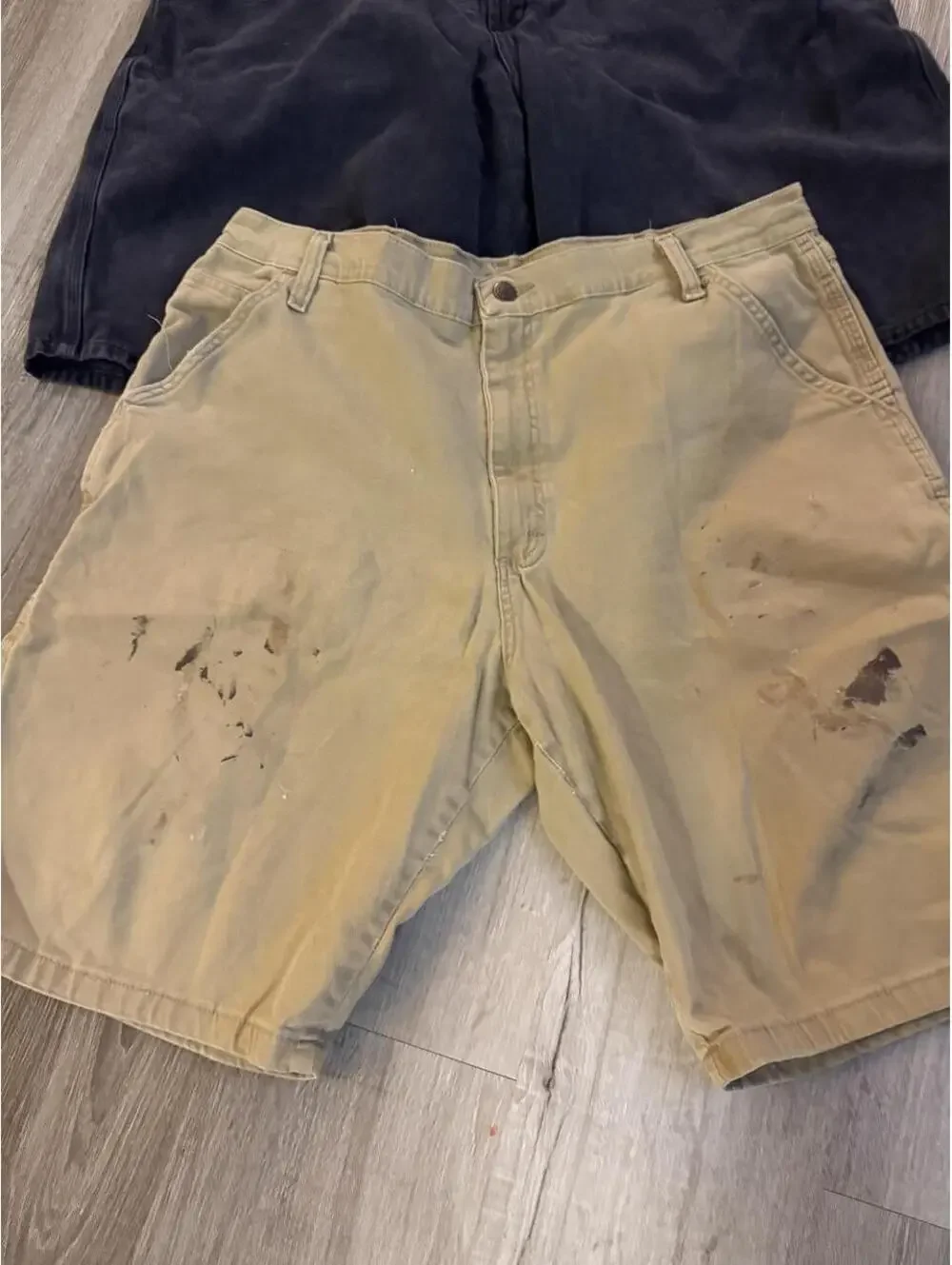 Wrangler  carpenter shorts and vintage results shorts bundle sz 38